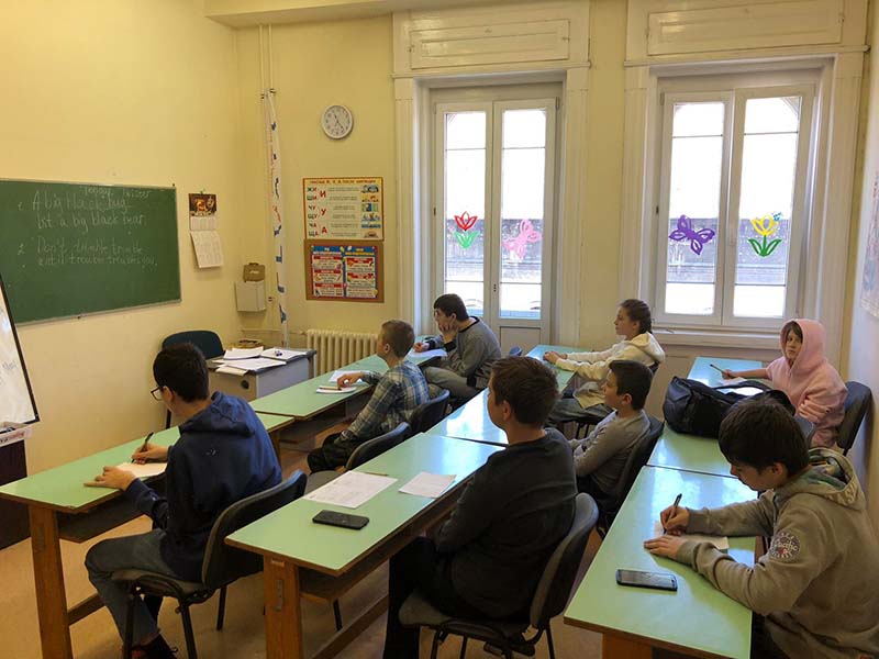 Бесплатные занятия для детей Закарпатья и беженцев из Украины